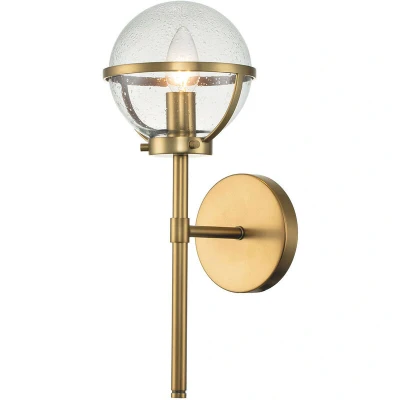 Image of Hinkley Hollis Bathroom Wall Lamp Heritage Brass, IP44