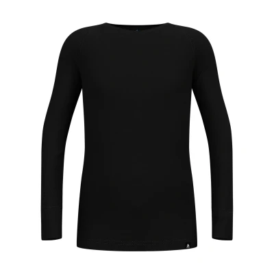 Image of Odlo Kids Functional Underwear Long Sleeve Shirt ACTIVE WARM ECO, black, 116