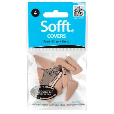 Image of Colorfin PP62004 Sofft Covers, Pointed, No.4, 10 Pack