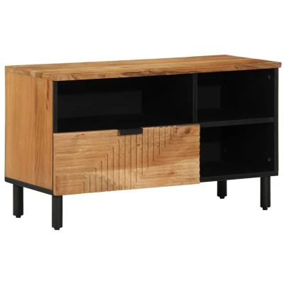 Image of vidaXL TV Cabinet 80x31,5x46 cm Solid Wood Acacia