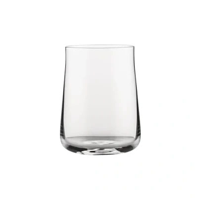 Image of Alessi Eugenia NF09/3 Designer Long Drink Tumbler, Minimalist Aesthetic, in Crystal Glass, 41 cl