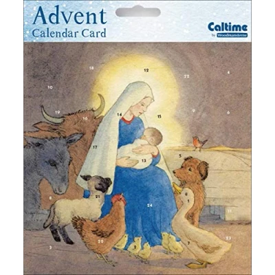Image of Woodmansterne Mary with Baby Advent Calendar