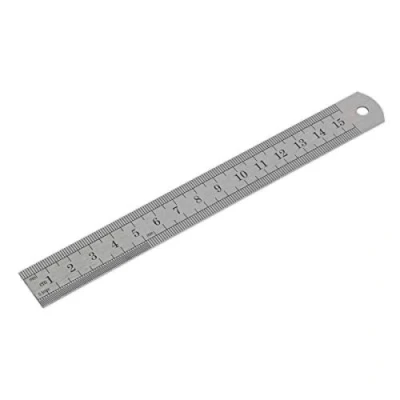 Image of Sealey Steel Rule, 150mm/6&quot;