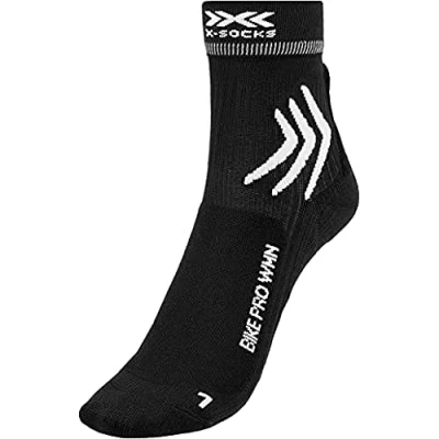 Image of X Socks Women Bike Pro Charcoal/Phyton Yellow, Size: 35 36