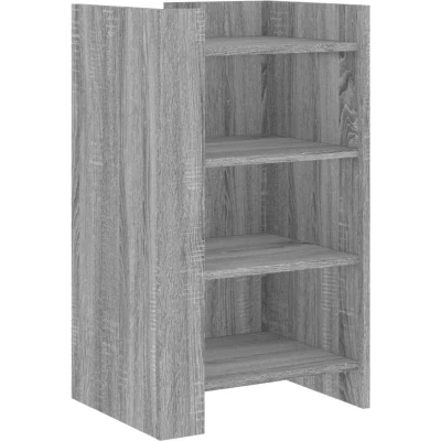 Image of vidaXL Sideboard Grey Sonoma 45x35x75 cm Engineered Wood