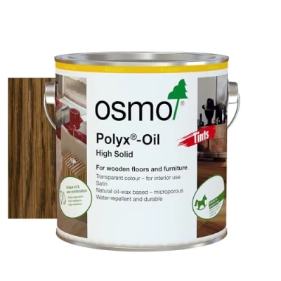 Image of Osmo Polyx® Oil Tints Tester Size Hard Wax 3073, Terra Satin Finish, 125ml Durable Wood for Wooden Furniture, Water Resistant Floor Wax, Treatments Ideal Oak, Pine &amp; More