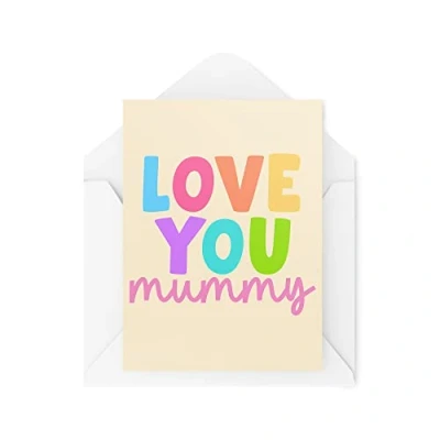 Image of Funny Novelty Greeting Cards Love You Mummy Birthday Mother&#039;s Mum Mother Thinking Of Banter Joke CBH1306