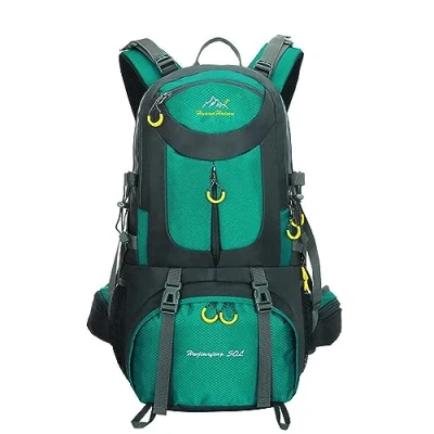 Image of MYMM 50 Liter Backpack, Great for Outdoor sport, Hiking, Trekking, Camping Travel, Mountain Climbing. Waterproof Mountaineering Bag, Travel Climbing Daypacks, Knapsack, Rucksack