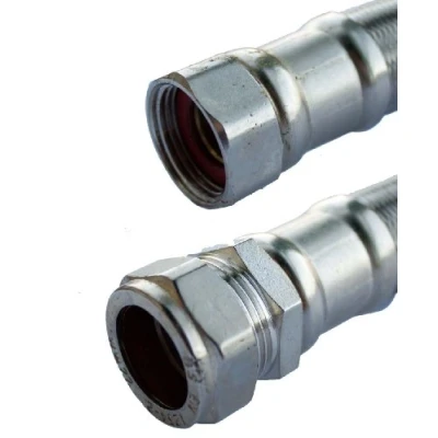 Image of Plumb Pak PF9690LB 22mm x 3/4 inch 900mm Large Bore 19.5mm Flexible Tap Connector