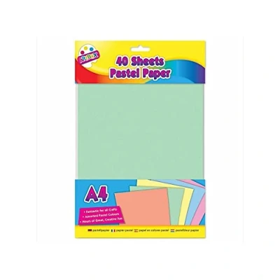 Image of 40 Sheets A4 Pastel Paper