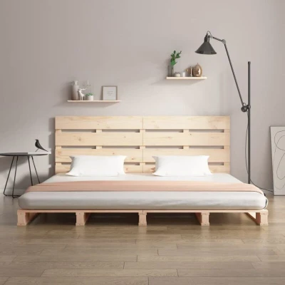 Image of vidaXL Bed Frame without Mattress Solid Wood Pine Small Double