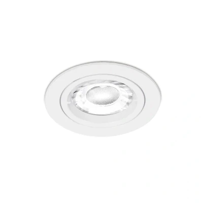 Image of Aurora Lighting EN DLM356MW GU10 Downlight Fixed Type Matt White Finish