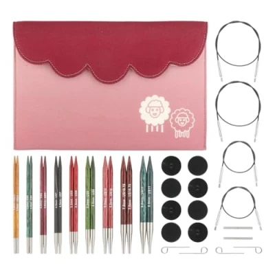 Image of KnitPro Dreamz Interchang. needle tip 13cm set Deluxe 1pc