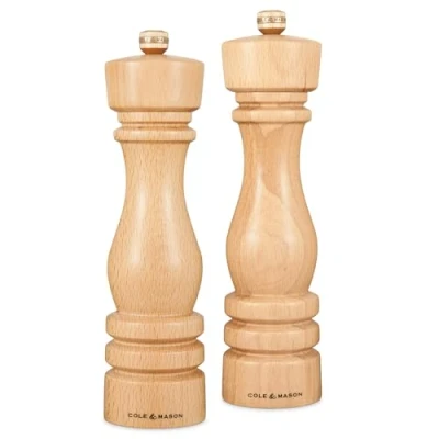 Image of Cole &amp; Mason London 22cm Natural Beech Gift Set