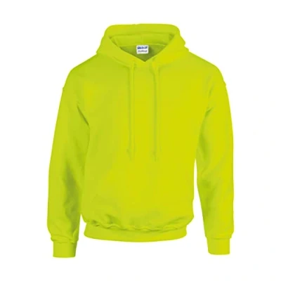 Image of Gildan Heavy Blend Adult Hooded Sweatshirt, Safety Green, L