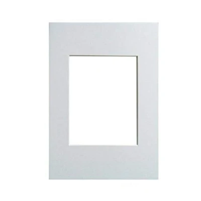 Image of walther Design PassepArtouts Polar White for Frame size: 13 x 18 cm, Picture 9 cm PA318S