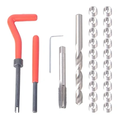 Image of DAYUAN Thread Repair Kit M8x1.25mm Helicoil Restoring Tools Wire Insert Compatible Hand Tool Set for Auto Repairing