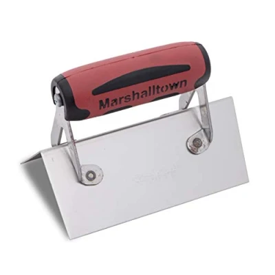 Image of Marshalltown 67SSD External Corner Trowel Stainless Steel Durasoft Handle