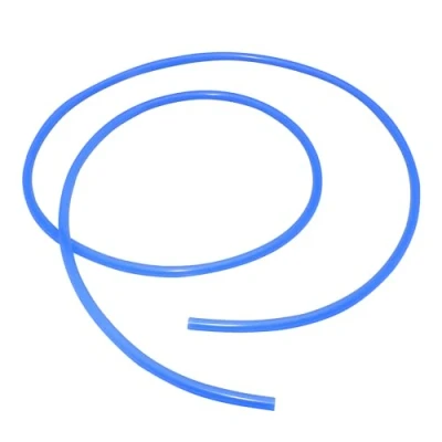 Image of LAVMHAB Silicone Tube 4mm ID x 7mm OD 1.5m (4.9FT), Flexible Rubber Tubing Air Hose Water Pipe for Pump Transfer (Blue)