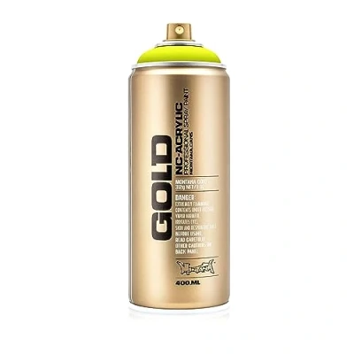Image of Montana Spray Can Gold Fluorescent Colours, Flash Yellow, 400 ml (Pack of 1)