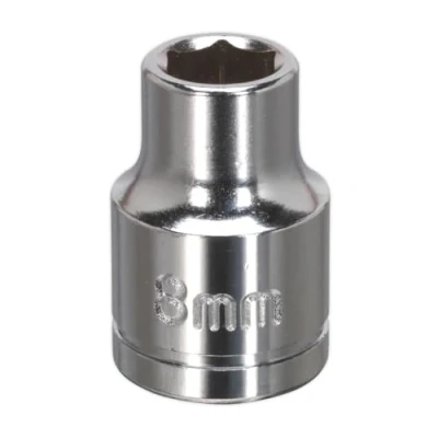 Image of Siegen S0576 8mm 3/8&quot;Sq Drive WallDrive® Socket
