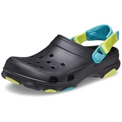 Image of Crocs Unisex Classic All Terrain Clog Clog, Black Multi, 3 UK Men/ 4 Women