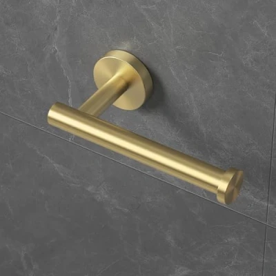 Image of KES Toilet Roll Holder Bathroom Tissue Paper Dispenser SUS304 Stainless Steel Wall Mounted Brushed Gold, A2175S12 BZ