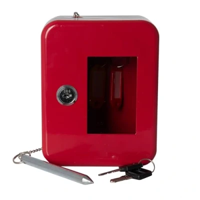 Image of UltraFire Metal Emergency Key Box With Break Glass &amp; Strike