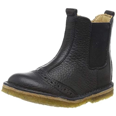 Image of Bisgaard Unisex Nori Chelsea Boots, Navy, 5 UK