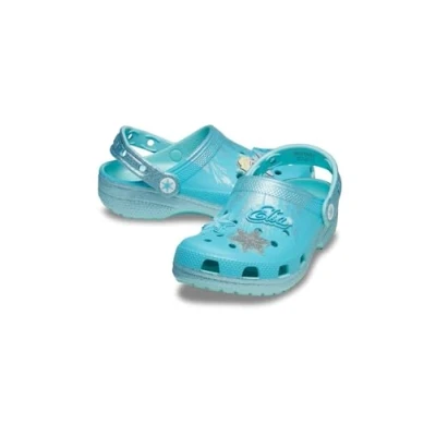 Image of Crocs Frozen ELSA Classic Unisex Pool slides multicoloured for kids, Size: 6K, Multi/coloured shoes
