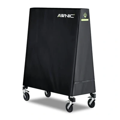 Image of AWNIC Table Tennis Cover Outdoor Waterproof, Tear Resistant, UV Windproof 165 x (25/70) 170 cm