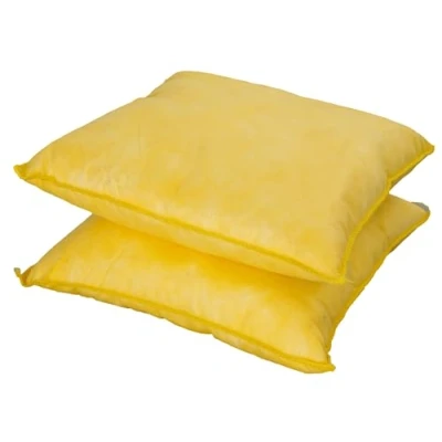 Image of Universal/Chemical Absorbent Pillow 30 x 35cm (Pack of 10) High Sorbency Pillows for Spill Containment, Hazmat Cleanup, and Chemical Response Absorbs Up to 40 Litres