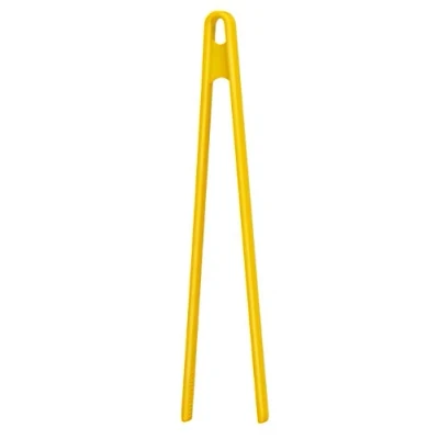 Image of Premier Housewares 805363 Zing Silicone Tongs Yellow , H29 x W6 D2cm