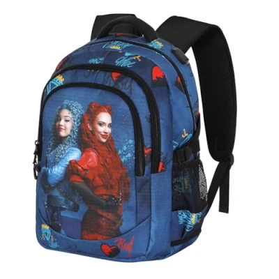 Image of Disney Descendants Wickedly Plus Running Backpack, Multicolour, 34 x 46 cm, Capacity 32 L
