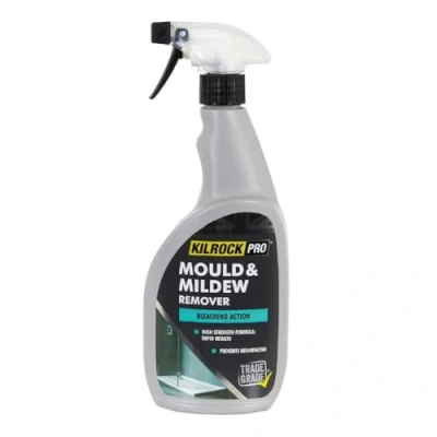 Image of Kilrock PRO Mould &amp; Mildew Remover 750ml Eliminates from Sealant, Tiles, Plaster Grout For Poor Air Circulation Damp