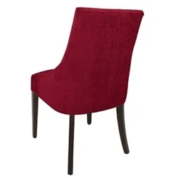 Image of Bolero Dark Red Finesse Dining Chairs (2 pack)