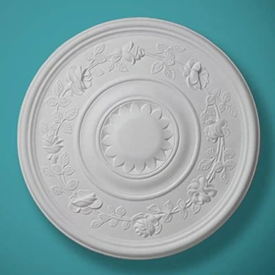 Image of Plaster Ceiling Rose 390mm/ 15&quot; Handcrafted in Yorkshire CP20