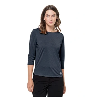 Image of Jack Wolfskin Women&#039;s Standard Pack &amp; Go 3/4 T W, Night Blue, X Small