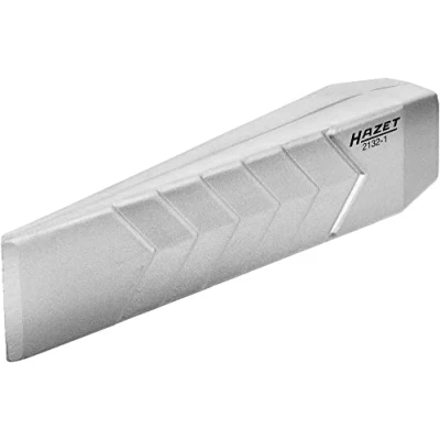 Image of HAZET Felling Wedge Straight 2132 1 Splitting Made of Aluminium for Trees or Tearing Trunks