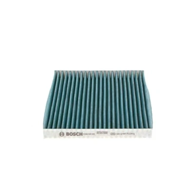 Image of 1S0820367 Pollen Filter BOSCH 0 986 628 557 Activated Carbon 252mm 181mm 35mm VOLKSWAGEN: up! Hatchback, load Van, SKODA: Citigo Hatchback