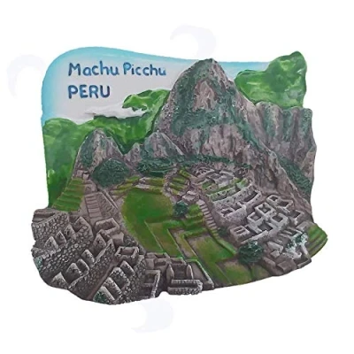 Image of Machu Picchu Peru 3D Fridge Magnet Tourist Souvenir Gift Collection Home &amp; kitchen Decoration Magnetic Sticker Refrigerator