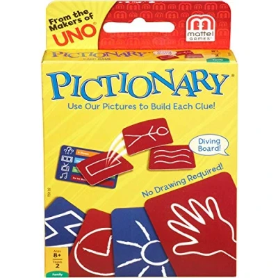 Image of Pictionary Travel Version Card Game