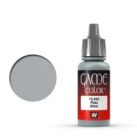 Image of Vallejo Game Color 17 ml Acrylic Paint Silver
