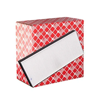 Image of 52056627, 90360171, 90486282, 90590568, 93285300 Pollen Filter FEBI BILSTEIN 09429 420mm 152mm 17mm VAUXHALL: Astra Mk3 Kombi, Calibra