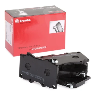 Image of 0446560230 Brake pad set BREMBO P 83 048 with acoustic wear warning without accessories TOYOTA: Land Cruiser Prado 90, Amazon