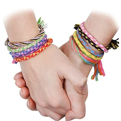 Image of Tobar 9660 Yarn Friendship Bracelets, Mixed, 1X