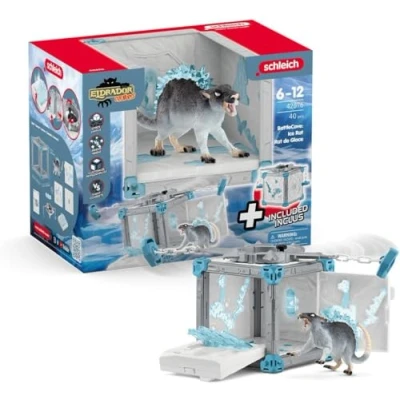 Image of schleich 42676 BattleCave Ice Rat, from 7 years, ELDRADOR CREATURES Playset, 40 pieces