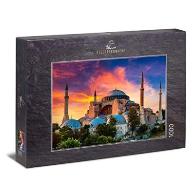 Image of Ulmer Puzzleschmiede puzzle Istanbul: 1000 pieces jigsaw Hagia Sophia, Istanbul, Turkey