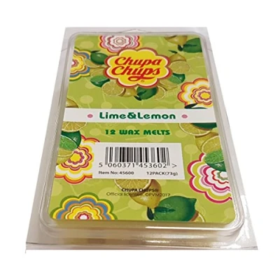 Image of Chupa Chups Lime&amp;Lemon 12 Red Wax Melts Fragrance Room Home Scent Smell Melt