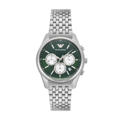 Image of Emporio Armani Men&#039;s Watch Chronograph, Stainless Steel, AR11581